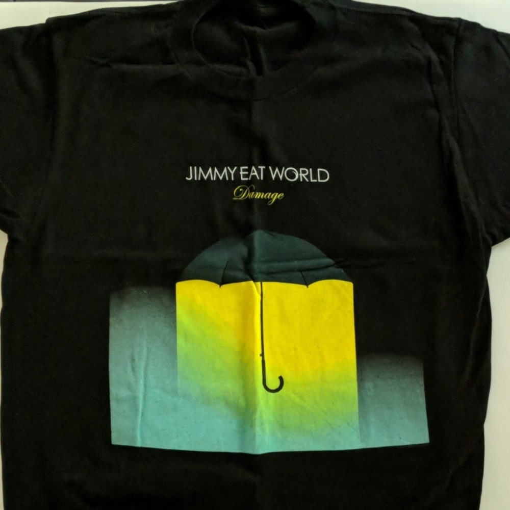 Jimmy eat‎ world damage t-shirt